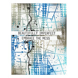 Grungy Background Press Plates from the Beautifully Imperfect Collection