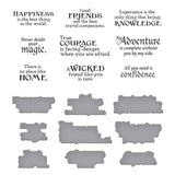 Wonder of Oz Sentiments BetterPress Plate & Die Set from the Wonder of Oz Collection by Graphic45