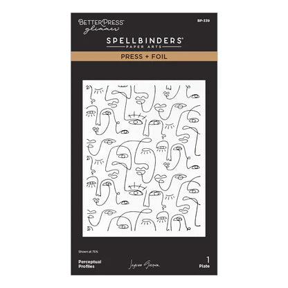 Perceptual Profiles Press + Foil Plate by Jaycee Gaspar