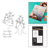 Whisper Weave Press + Foil Plate & Die Set by Jaycee Gaspar