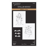 All My Senses Faces Press + Foil Plates and Stencil Bundle by Jaycee Gaspar