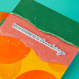 All My Senses Sentiments Press + Foil Plate & Die Set by Jaycee Gaspar