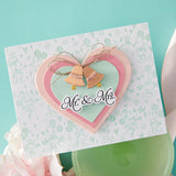 Classic Mouse Wedding Sentiments Press + Foil Plate & Die Set