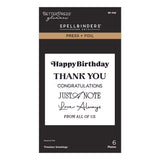 Timeless Greetings Press + Foil Plates