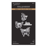 Bright Butterflies Press + Foil Plate & Die Set