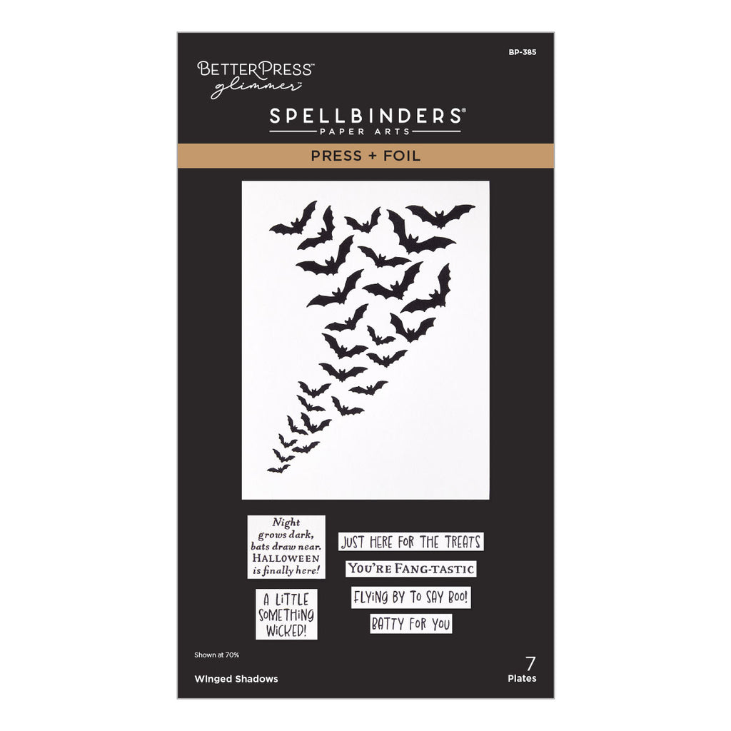 Winged Shadows Press & Foil Plates
