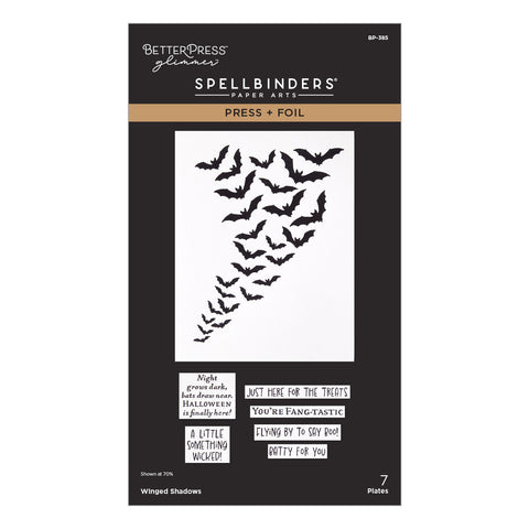 Winged Shadows Press & Foil Plates