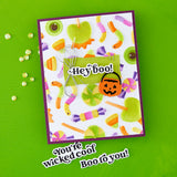 Spooky Sentiments Press + Foil Plate & Die Set by Simon Hurley