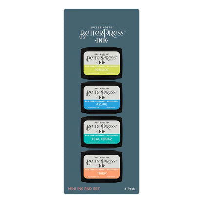 Tropical BetterPress Ink Mini Set - 4 Pack