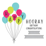 Happy Hooray Balloons Registration Press Plate & Die Set from the Cheers to You Collection