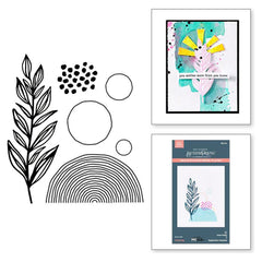 Flourishing BetterPress Plates from the Modern Botanicals Collection by Dina Wakley