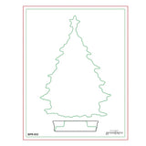 Twinkle Bright Tree Registration BetterPress Plates from the Wonderland Collection