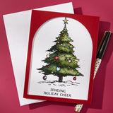 Twinkle Bright Tree Registration BetterPress Plates from the Wonderland Collection