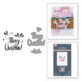Starry Merry Christmas Registration Press Plate & Die Set from the Starry Holiday Collection by Dina Wakley