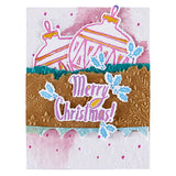 Starry Merry Christmas Registration Press Plate & Die Set from the Starry Holiday Collection by Dina Wakley
