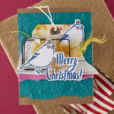 Starry Merry Christmas Registration Press Plate & Die Set from the Starry Holiday Collection by Dina Wakley
