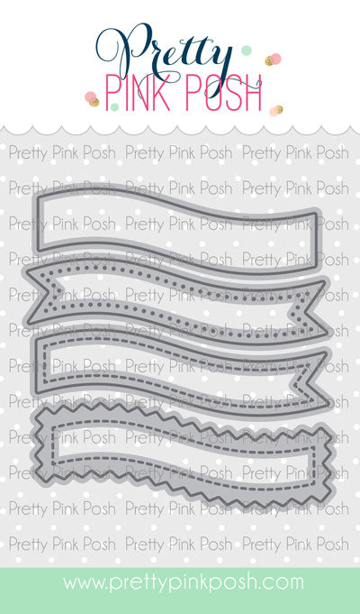 Banner Greetings 3 Die Set