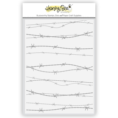 Barbed Wire - 3D Embossing Folder – Bumbleberry Papercrafts Ltd