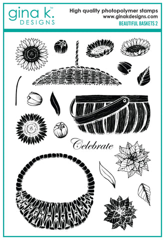 Beautiful Baskets 2 Stamp Set - RETIRING