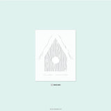 Birdhouse Blossoms Embossing Folder (2D)