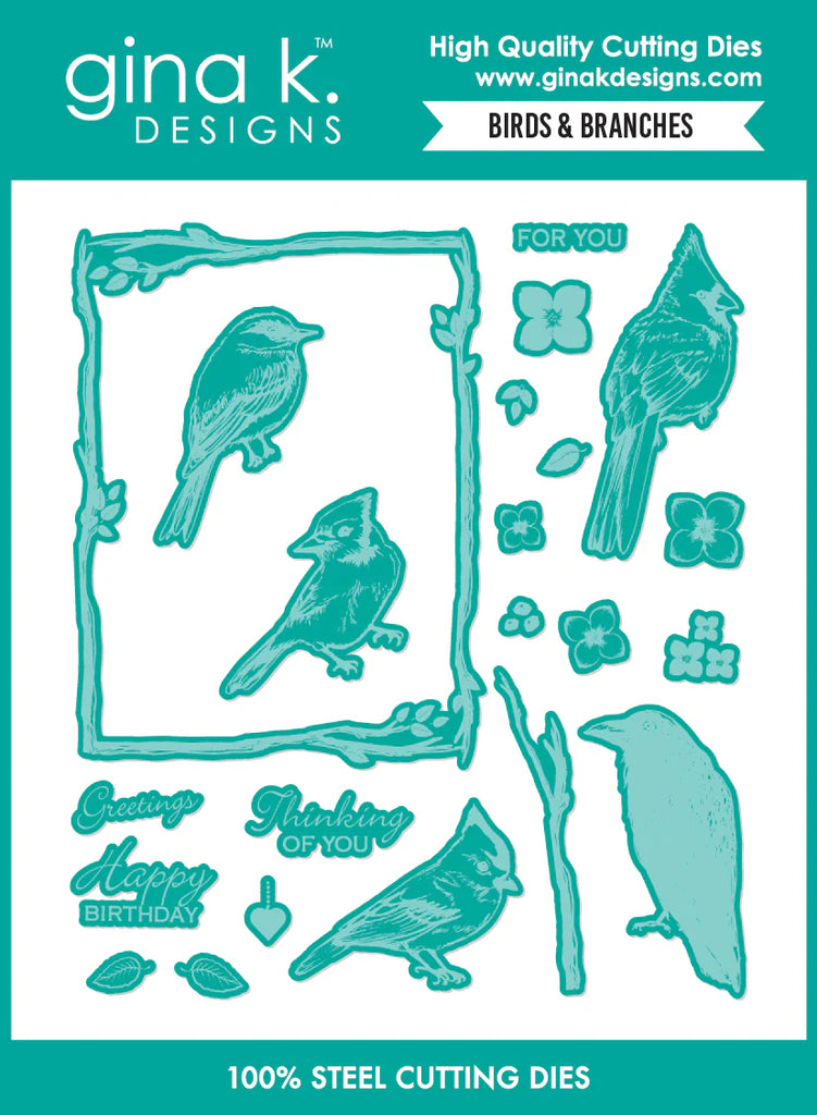 Birds and Branches Die Set