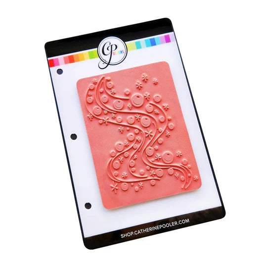 Blissful Bubbles Background Rubber Stamp
