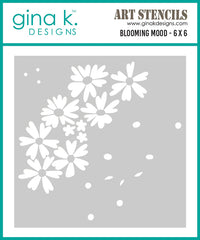 Blooming Mood Stencil