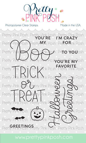 Boo Greetings Stamp Set
