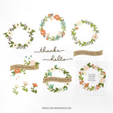 Briar & Blooms Stamp Set (3" x 4")