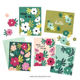 Bright Blossoms Stamp Set (3 x 3)