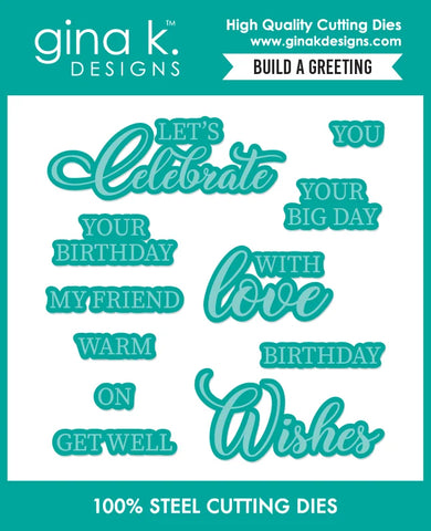 Build a Greetings Die Set