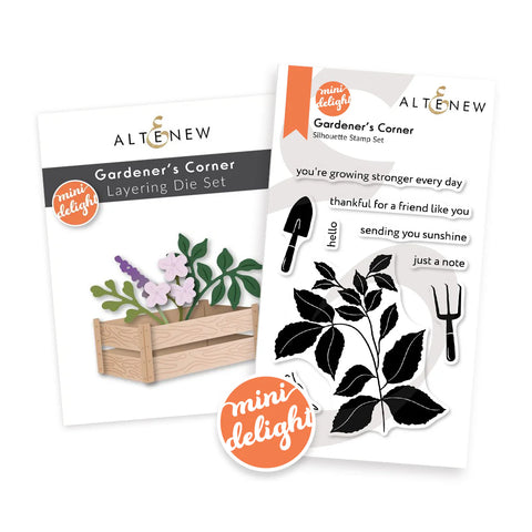 Mini Delight: Gardener's Corner Stamp & Die Set