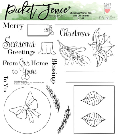 Christmas Wishes Tags and Ornaments