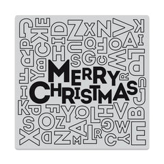 Merry Christmas Letter Bold Prints