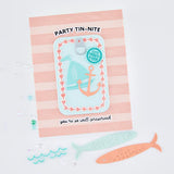 Hero Arts Wide Stripe Bold Print Cling Rubber Stamp