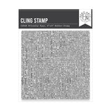 Hero Arts Friendly Type Cling Stamp