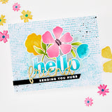 Hero Arts Hello Friend Clear Stamp & Die Bundle