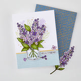 Hero Arts No One Lilac You Stamp & Cut Set