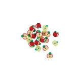 Mini Clay Apples Embellishments from the I Pick You Collection