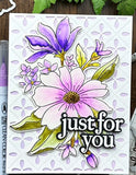 Gracious Floral Clear Stamp Set and Die