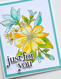 Gracious Floral Clear Stamp Set and Die