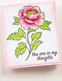 With Sympathy Clear Stamp Set