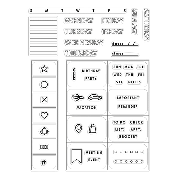 Weekly Planner – Bumbleberry Papercrafts Ltd