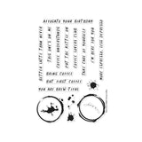 Bring Coffee Stamp Set