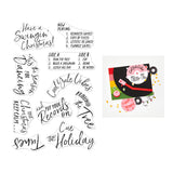 Hero Arts Swingin' Christmas Stamp Set