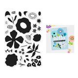 Hero Arts Abstract Floral Stamp & Cut 