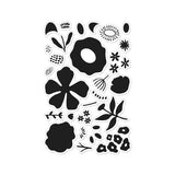 Hero Arts Abstract Floral Stamp & Cut 