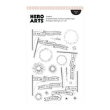 Hero Arts Unbelievably Awesome Banners Stamp & Cut
