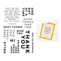 Hero Arts Keep Growing Stamp Set