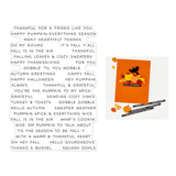 Autumn Greetings Clear Stamp Set